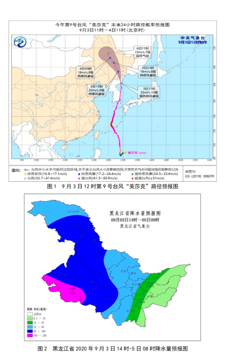 黑龙江台风最新预报