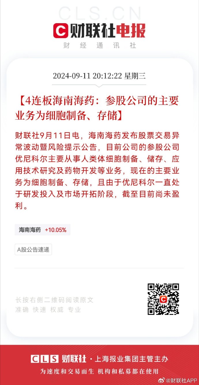 海南海药最新事件